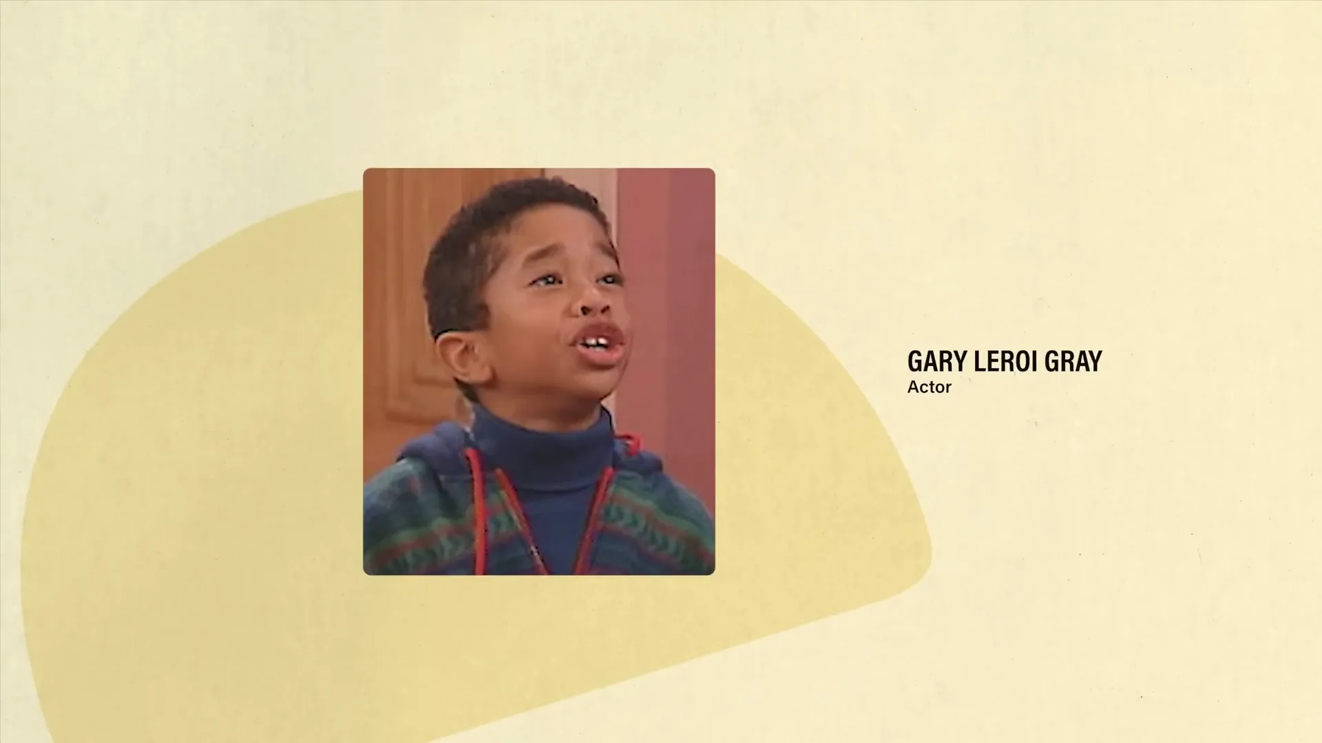 Raven Kelly and Gary LeRoi Gray as child actors on Living Single