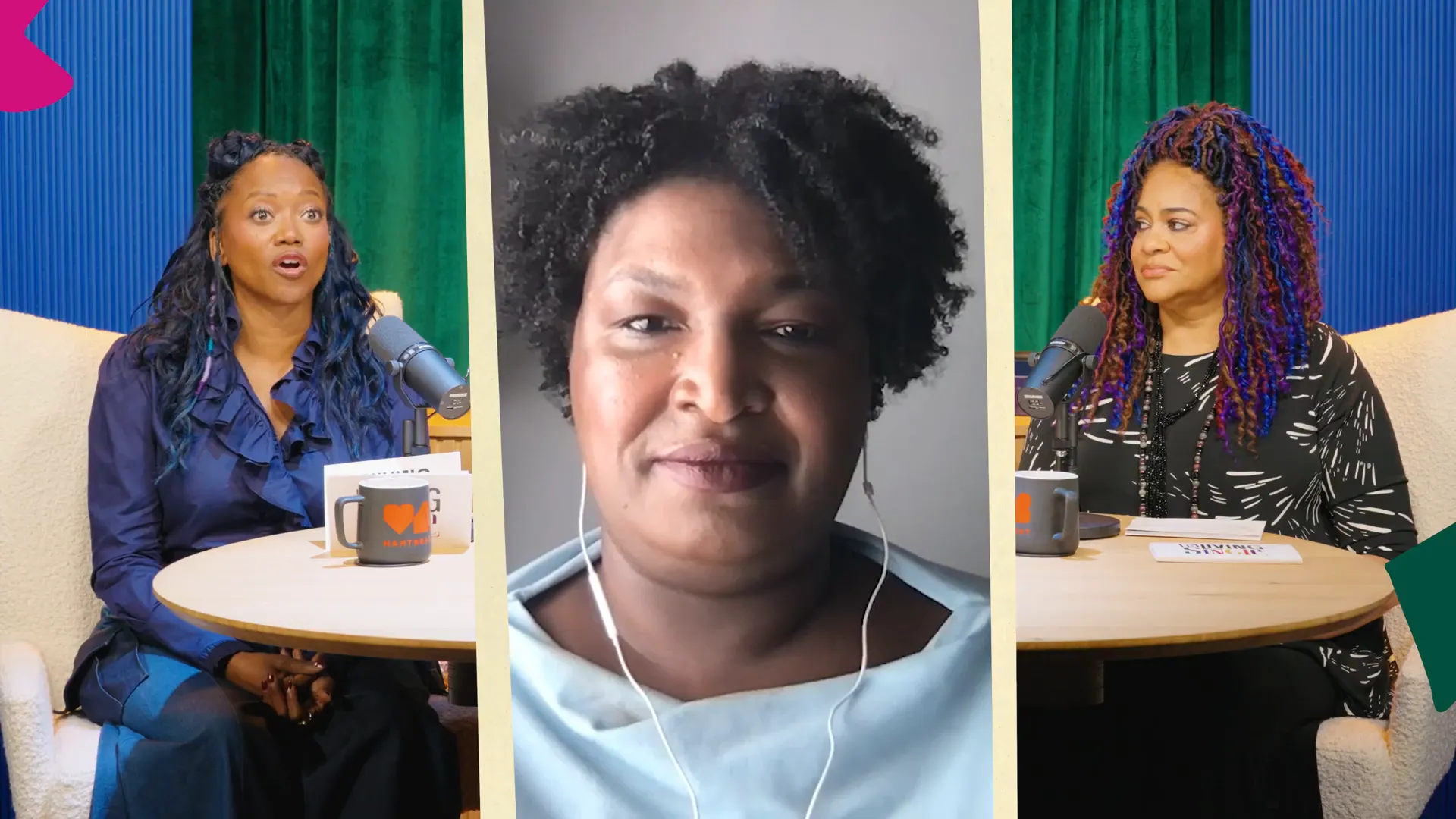 Stacey Abrams joining the podcast conversation